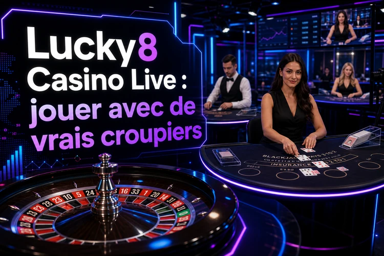 Lucky8 Casino Live: jouer avec de vrais croupiers