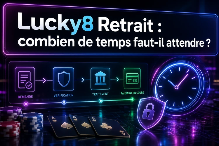 Lucky8 Retrait: combien de temps faut-il attendre?